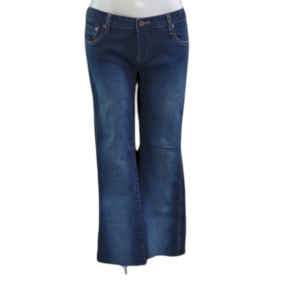 Pepe Jeans Denim - Pepe Jeans Classic Dark Blue Denim Raw Hem Sz 29